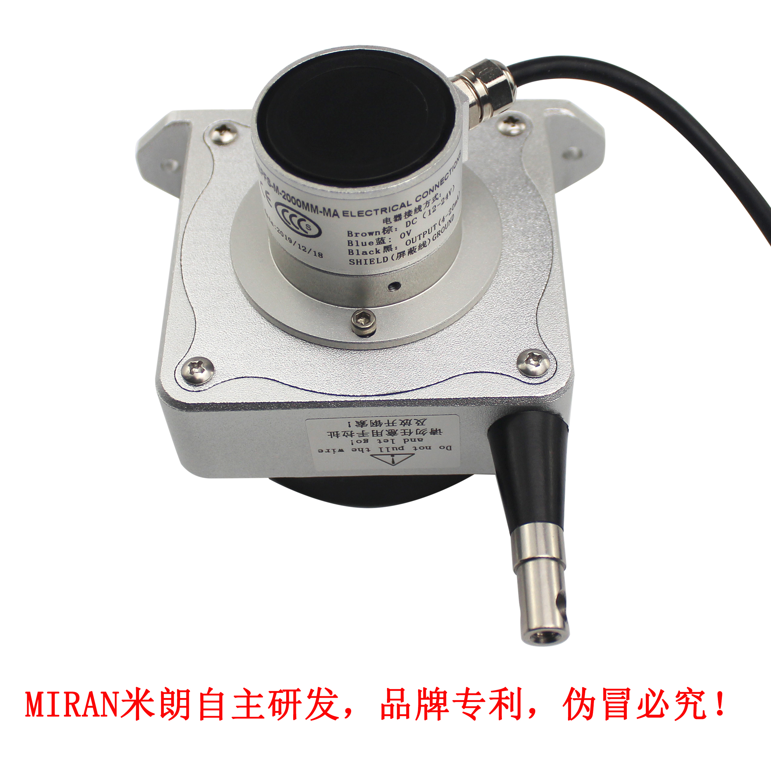 MIRAN米朗科技WEPFS-M防水型拉繩位移傳感器 MIRAN米朗科技WEPFS-M防水型拉繩位移傳感器