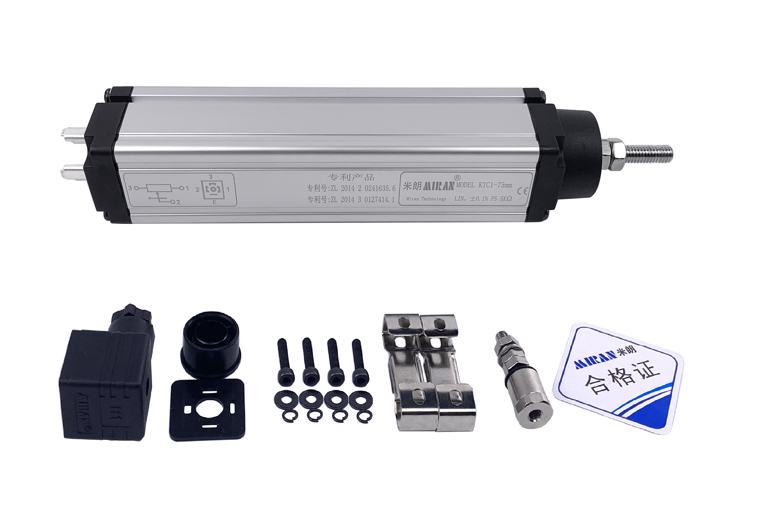 深圳市米朗科技有限公司KTC1直線位移傳感器 深圳市米朗科技有限公司KTC1直線位移傳感器
